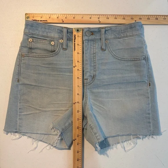 Madewell High Rise Cutoff Denim Shorts - Picture 3 of 7